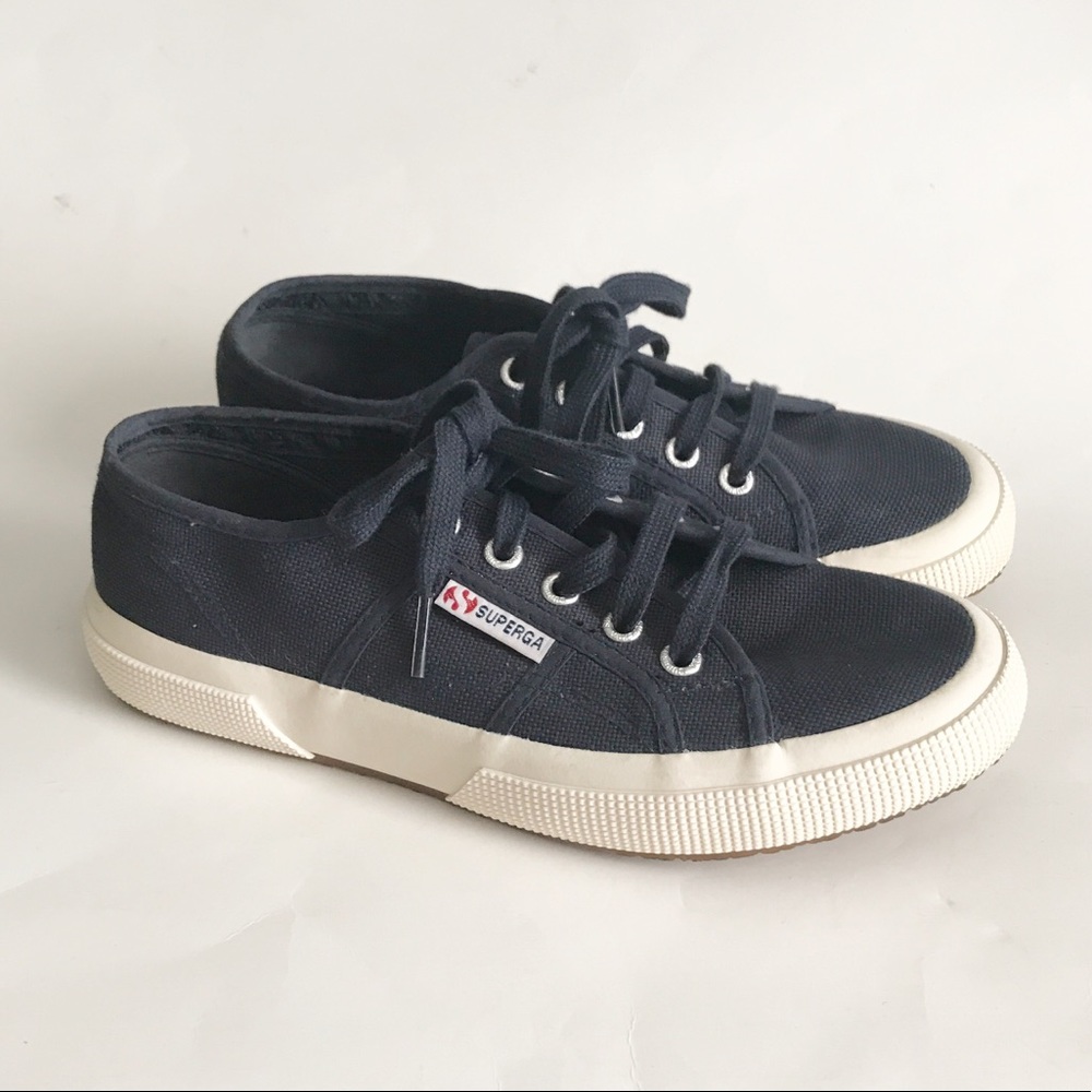 Superga navy sneakers 7.5